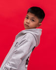 Carey Mickey Hoodie - Grey hood