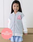 Personalisable Bomber Jacket - Grey