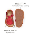 Athena sandals Tomate