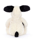 Bashful Black and Cream Puppy