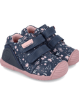 Biogateo Navy Flowers Shoes
