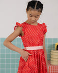 Blair Dress - Skyla Red