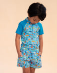 Play by elly Swimwear | Short-Sleeve Rash Guard - Water Sports