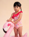 Play by elly Swimwear | One-Shoulder Swimsuit - Tutti Frutti