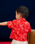 Tang Shirt - Red Phoenix