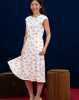 Ladies Holly Dress - Red Campfire Dragon