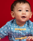 Tang Shirt - Blue Mickey Tiles