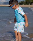 Short-Sleeve Rash Guard Turtles