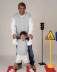 Adult Bomber Jacket - Grey Flash