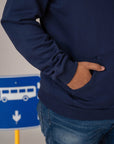 Adult Carey Hoodie - Navy ZPD