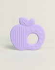 Olive Silicone Toys | Lilac Apple Teething Toy