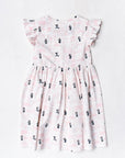 The Elly Store X Disney | Flutter Dress - Pink Hello Minnie