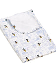 Jersey Blanket - Blue Hello Mickey