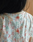 Scarlett Dress - Colourful Puppies | The Elly Store