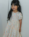Scarlett Dress - Colourful Puppies | The Elly Store