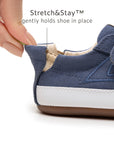 Dash Green Sneakers Lona Azul Klein