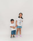 Kids Tee - Doodle Mickey siblings
