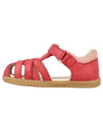 Bobux Mineral Red & Rose Cross Jump Sandals i-Walk