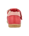 Bobux Mineral Red & Rose Cross Jump Sandals i-Walk