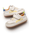 Outline Sneakers Tapioca Ivory Suede Blue Tang