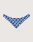 Pet Bandana - Navy Terrier Plaids / Paw Stripes | The Elly Store