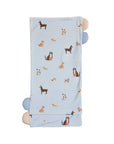 Pillow Case - Blue Doggies