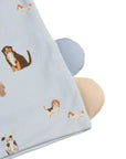 Pillow Case - Blue Doggies