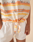 Poppy Shorts - White