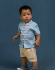 Tang Shirt - Blue Cranes