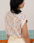 The Elly Store | Ladies Agnes Tee - Childhood Games