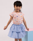 Camry Skirt - Chambray Blue