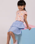 Camry Skirt - Chambray Blue