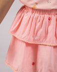 Camry Skirt - Pink Paws