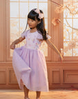 Kayla Dress - Lilac Floral Rapunzel | The Elly Store