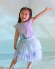Eloise Skirt - Turquoise Blue | The Elly Store