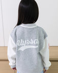 Personalisable Grey Bomber Jacket | The Elly Store