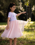 Lyla Dress - Peach Floral Elsa | The Elly Store