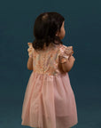 Flora Dress - Pink Floral Bamboo