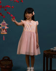Flora Dress - Pink Floral Bamboo