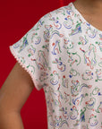 Hayley Dress - Zodiac Mahjong