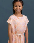 Hayley Dress - Pink Floral Bamboo