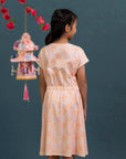 Hayley Dress - Pink Floral Bamboo