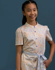 Sasha Dress - Cream Floral Bamboo