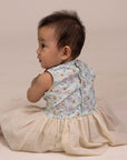 Jersey Luna Tulle Onesie - Blue Fans