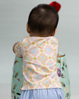 Tang Shirt - Cream Lucky Coins