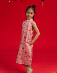 Peony Cheongsam - Pink Teapots