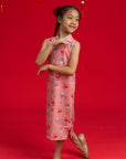 Peony Cheongsam - Pink Teapots