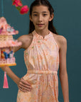 Kodi Jumpsuit - Pink Floral Bamboo