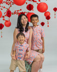 Ladies Mini Peony Cheongsam - Mickey Fanfare