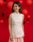 Ladies Peony Fitted Top - Meadow Horses
